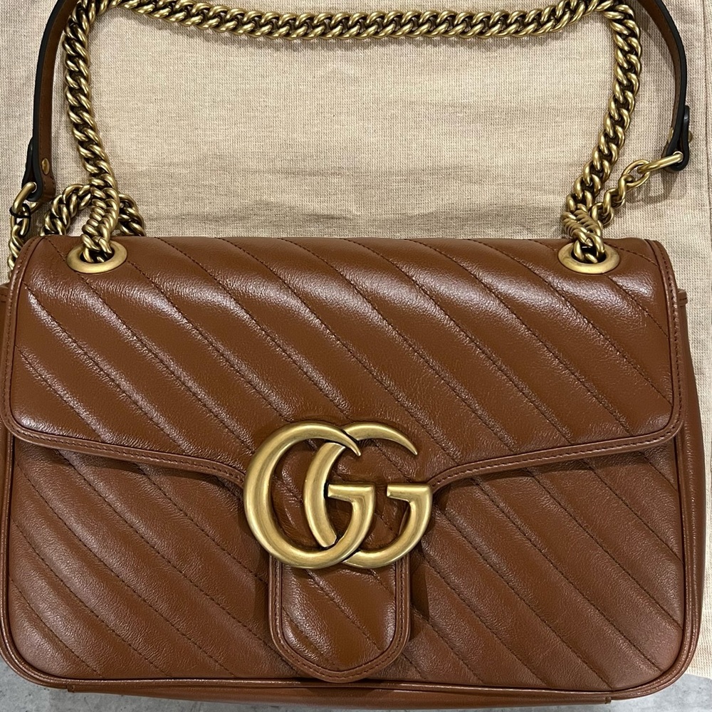 Gucci Marmont Matelasse large shoulder bag